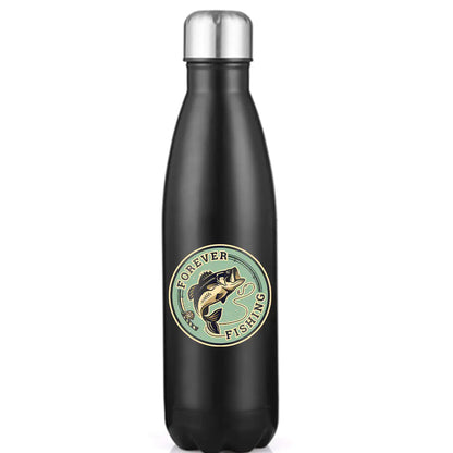 Forever Fishing' Stainless Steel Water Bottle