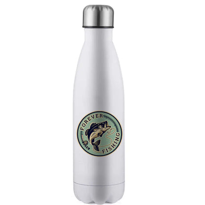Forever Fishing' Stainless Steel Water Bottle